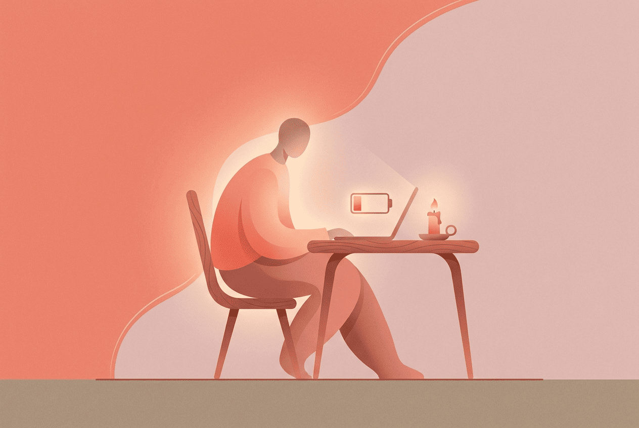 Ansiedade — ilustração editorial